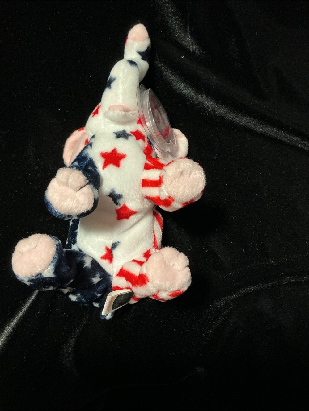 Ty Patriotic Elephant Plush - Red, White & Blue-Righty - Picture 4 of 4